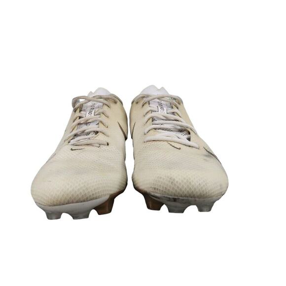 Nike Shoes Mens 13 Football Cleats Vapor Edge 360 White Gold Sport Athletic Low main image 14